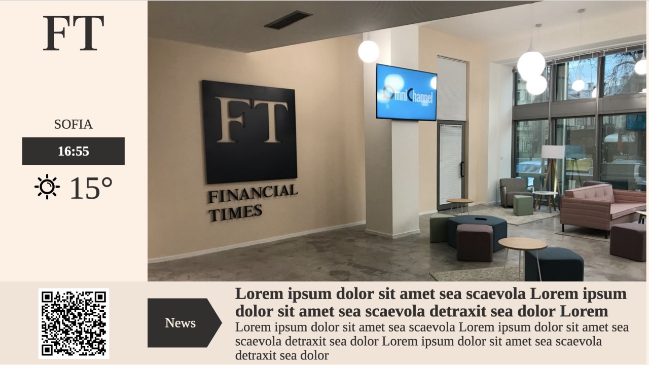 Financial Times office Sofia